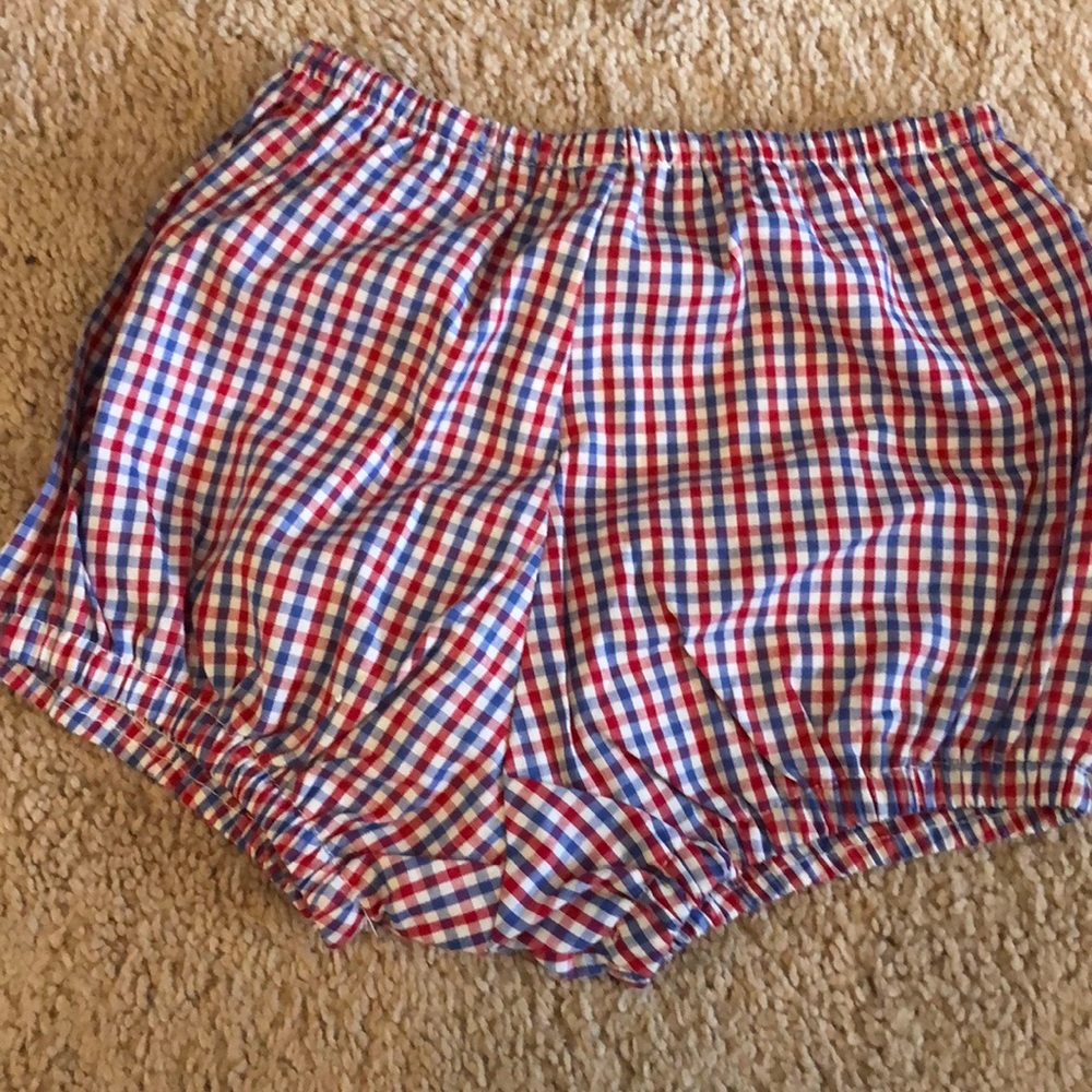 lime Green Blue and red bubble bloomers